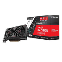 SAPPHIRE PULSE AMD Radeon RX 6600 Gaming Graphics Card 8GB GDDR6, AMD RDNA 2, HDMI/DP