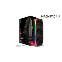 XFX Mercury AMD Radeon RX 9070XT OC Magnetic Air Edition with RGB 16GB GDDR6, HDMI 3xDP, AMD RDNA™ 4 (97TMARGB9)
