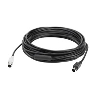 Logitech GROUP 10m Extender Cable Mini-DIN-6 Connection to increase the distance from the hub to the camera or speakerphone for Large Conference Room