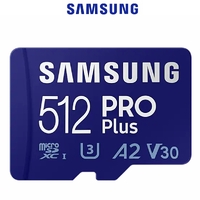 Samsung Micro SD Card 512GB PRO Plus Micro SDXC Class 10 Camera Memory 160MB/s
