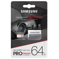 Samsung Pro Endurance 64GB Micro SD Card SDXC UHS-I 100MB/s Dash Camera Surveillance Body Cam Memory Card