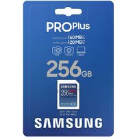 SD Card Samsung 256GB PRO Plus SDXC Class 10 V30 DSLR Video Camera Memory