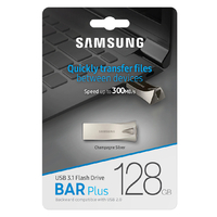 Samsung USB 3.1 128GB Flash Drive Bar Plus Memory Stick (300MB/s) | MUF-128BE3