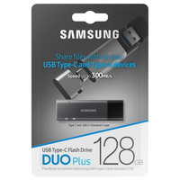 USB 3.1 128GB Flash Drive Samsung Type-C to Type-A Memory Stick Duo Plus (200MB/s) | MUF-128DB