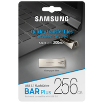 Samsung USB 3.1 256GB Flash Drive Bar Plus Memory Stick 300MB/s MUF-256BE3