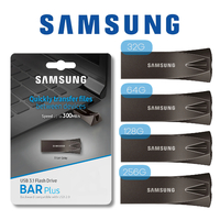 USB 3.1 32GB 64GB 128GB 256GB Flash Drive Samsung Bar Plus Memory Stick (200MB/s) | MUF-BE4
