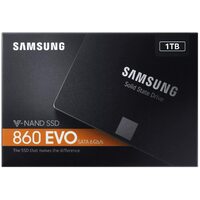 Samsung 860 EVO SSD 1TB Internal Solid State Drive Laptop 2.5" SATA III 550MB/s MZ-76E1T0BW