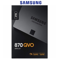 Samsung SSD 870 QVO 2TB Solid State Drive 2.5" SATA III for Desktop Laptop PC MZ-77Q2T0BW