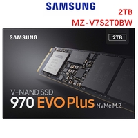Samsung SSD M.2 2TB 970 EVO Plus Internal Solid State Drive V-NAND for Laptop MZ-V7S2T0BW