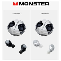 Wireless Bluetooth Earbuds 5.0 Monster Airlinks Clarity HD Stereo Headset 