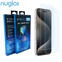 2x Screen Protector Nuglas Anti Blue Clear Tempered Glass For iPhone 15 Pro Max / 15 Plus