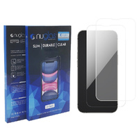 Nuglas 2x Screen Protector Clear Tempered Glass Scratch Proof iPhone 13 Pro Max