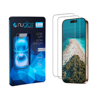 2x Screen Protector Nuglas Tempered Crystal Clear Glass For iPhone 17 Air