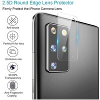 Screen Protector Nuglas Clear Tempered Glass For Samsung  S20/S20 5G Camera lens