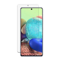 Nuglas Screen Protector Flat Clear Tempered Glass Full Cover For Samsung A72