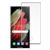 Nuglas Screen Protector 3D Full Cover Tempered Glass 9H For Samsung S22 Ultra 5GB