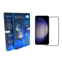 Nuglas Screen Protector 3D Full Cover Tempered Glass Samsung GalaxyS23 Plus Black