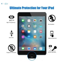 Screen Protector Nuglas Tempered Glass Protection Ipad Mini 1/2/3 Crystal Clear