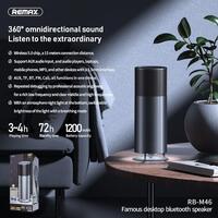 Wireless Desktop Speaker REMAX Minse  Series RB-M46 Black with Night Light Blue