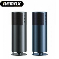 Wireless Desktop Speaker REMAX Minse Series RB-M46 Night Lights FM Radio TFT Card AUX Input Black & Blue