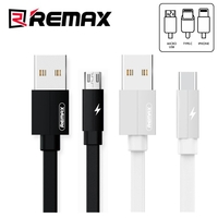 Phone Cable Remax Type C Braided Fast Charging &Transmission Cord White 5A 1M