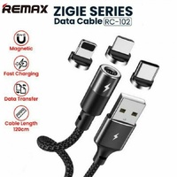 Phone Cable REMAX Lightning Micro USB Type-C Magnetic Design And Double-sided USB Plug 