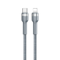 Phone Cable REMAX Jany Ses 20W PD Fast Charging Data Type C to IPhone Silver