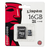 Kingston 16GB micro SD SDHC Canvas Select Plus 100R A1 C10 Card with Adapter