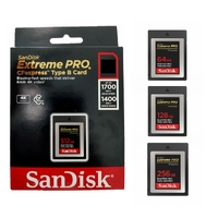 SanDisk CF Card Extreme PRO 64GB 128GB 256GB 512GB CFexpress Type B Card for RAW 4K VIDEO 1700MB/s
