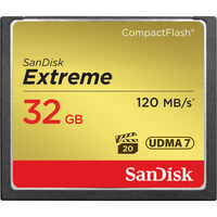 SanDisk Extreme 32GB CF Card Compact Flash 120MB/s Camera DSLR Memory Card SDCFXSB-032G