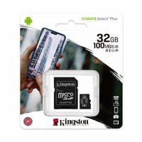Kingston Canvas Select Plus 32GB Micro SD Card SDHC UHS-I Mobile Phone TF Memory Card 100Mb/s New