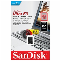 USB Drive 3.1 256GB Sandisk Ultra Fit CZ430 USB Flash Drive Memory Stick PC 130MB/s