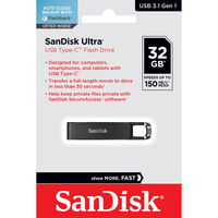 SanDisk USB Ultra 32GB Type-C Flash Drive Memory Stick SDCZ460-032G