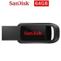 SanDisk USB Flash Drive 64GB Memory Stick Pen PC Mac USB Cruzer Spark CZ61-064G