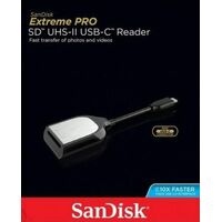 SanDisk SD Card Reader Extreme Pro SD UHS-II Type-C Reader Memory Card USB-C Card Reader SDDR-409