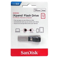 SanDisk iXpand Flash Drive 32GB USB 3.0 Flash Drive Memory Stick For iPhone iPad PC SDIX30N-032G