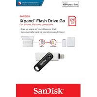 SanDisk iXpand Go Flash Drive 128GB USB 3.0 Flash Drive Memory Stick For iPhone iPad PC
