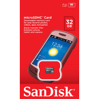 Micro SD Card SanDisk Class 4 32GB Camera Tab PC Memory Card SDQM-032G