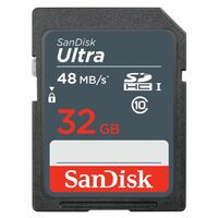 SanDisk Ultra 32GB SD Card SDHC UHS-I 48MB/s Camera DSLR Memory Card Full HD Video