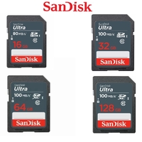 SanDisk SD Card SDHC SDXC Ultra Class 10 DSLR Video Camera Memory Card 100mb/s AU