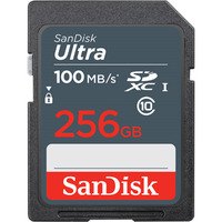 SanDisk 256GB SD Card SDXC Ultra Class 10 DSLR Video Camera Memory Card 100mb/s AU