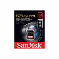 SanDisk SD Card  Extreme Pro 64GB SDXC UHS-II Memory Card DSLR 4K Video 300MB/s SDSDXDK-064G