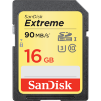 SanDisk Extreme 16GB SD Card SDHC UHS-I 90MB/s Camera DSLR Memory Card SDSDXNE-016G