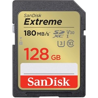 Sandisk Extreme SD Card 128GB Memory Card DSLR 4K UHD Video Camera SDSDXVA-128G