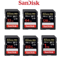 SanDisk Extreme Pro SD Card SDXC UHS-I Camera DSLR Memory Card SDSDXXY 170MB/s