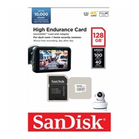 SanDisk 128GB High Endurance Micro SD Card SDXC UHS-I Dash Camera Surveillance Body Cam TF Memory Card SDSQQNR-128G