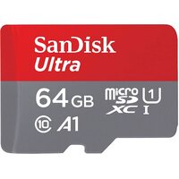 SanDisk Ultra 64GB Micro SD Card SDXC A1 UHS-I 120MB/s Mobile Phone TF Memory Card SDSQUA4-064G