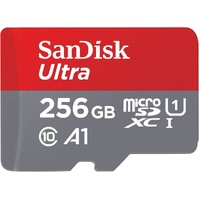 SanDisk Ultra 256GB Micro SD Card SDXC A1 UHS-I 120MB/s Mobile Phone TF Memory Card SDSQUA4-256G