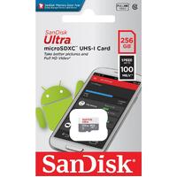 Micro SD Card SanDisk 256GB SDXC Class 10 Mobile Smart Phone Memory SDSQUNR-256G