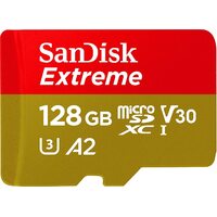 SanDisk Extreme 128GB Micro SD Card SDXC UHS-I Action Camera GoPro Memory Card 4K U3 SDSQXA1-128G
